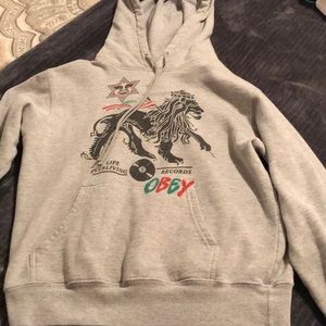 Obey grey hoodie
